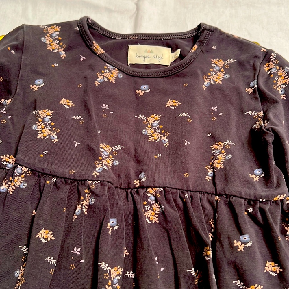 classic dress gots - floral